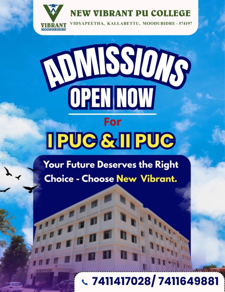 New Vibrant PU College Stands Out as the Best JEE Coaching Institute